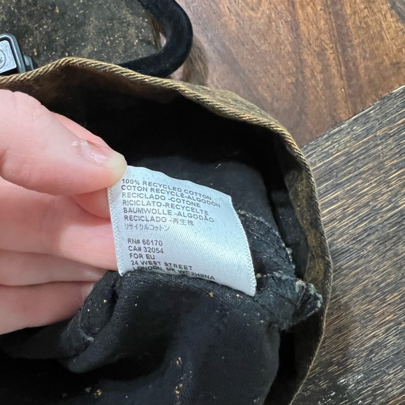 Urban Renewal Remnants Acid Wash Twill Pant S brown pleated pockets NWT - Picture 13 of 15